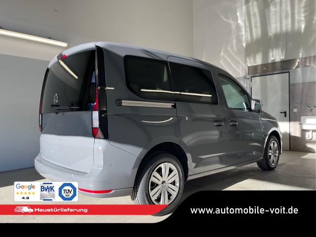 Volkswagen / Caddy / Grau / / / 115PS DSG AHK+Kamera+ACC+Parklenk+SHZ+Side Assist+App-Connect