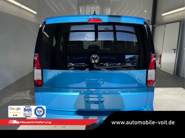 Volkswagen / Caddy / Blau / / / 115PS DSG AHK+Kamera+ACC+Parklenk+SHZ+Side Assist+App-Connect