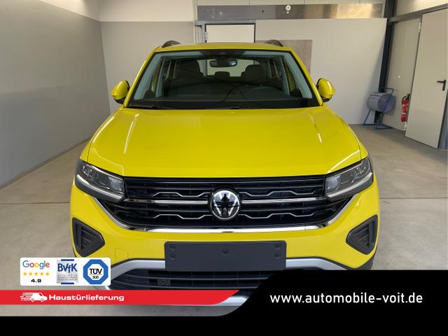 Volkswagen / T-Cross / Gelb / / / 95PS PDC vo+hi+Sitzheizung+App+Side+Travel+Stau+ACC+Klima