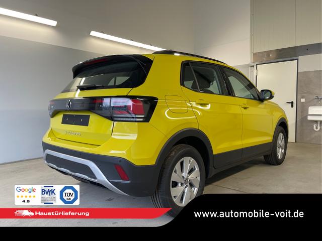 Volkswagen / T-Cross / Gelb / / / 95PS PDC vo+hi+Sitzheizung+App+Side+Travel+Stau+ACC+Klima