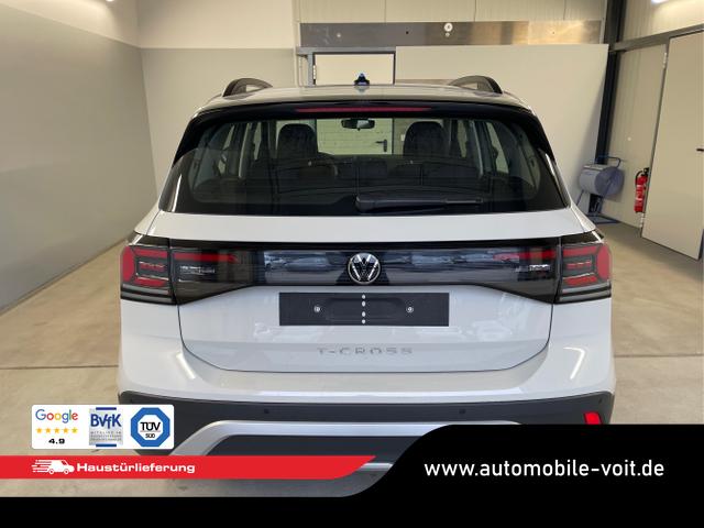 Volkswagen / T-Cross / Grau / / / 95PS PDC vo+hi+Sitzheizung+App+Side+Travel+Stau+ACC+Klima