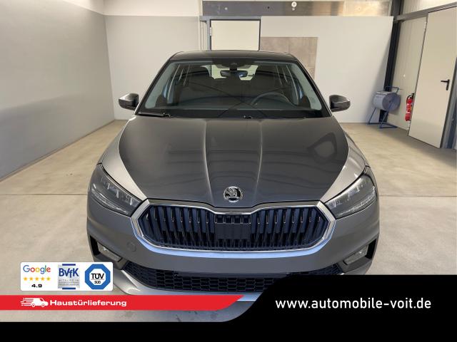 Skoda / Fabia / Grau / / / Drive 115PS GV5+Sitzheiz+AppConnect+LED+Armlehne+Touch+PDC+Nebel