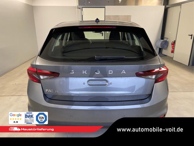 Skoda / Fabia / Grau / / / Drive 115PS GV5+Sitzheiz+AppConnect+LED+Armlehne+Touch+PDC+Nebel