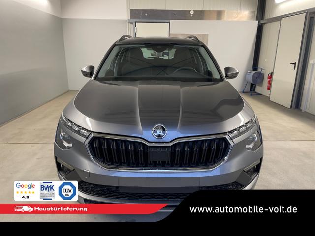 Skoda / KAMIQ / Grau / / / 115PS DSG Matrix+AHK+Kamera+PDC vor+hi+Kessy+Sitzheizung+GVL