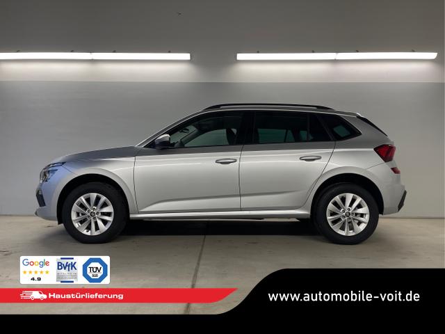 Skoda / KAMIQ / Silber / / / 115PS DSG Matrix+AHK+Kamera+PDC vor+hi+Kessy+Sitzheizung+GVL