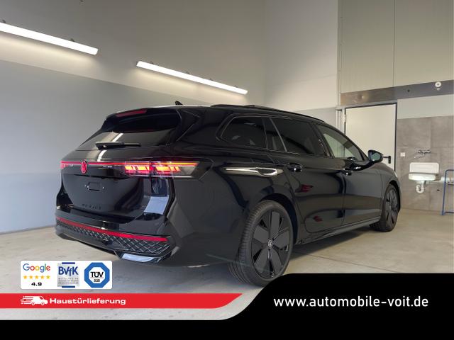 Volkswagen / Passat Variant / Schwarz / / / 265PS 4M Stdhz+Leder+AHK+DCC+Pano+Harman+Alu19+IQ.Drive+Black+HUD