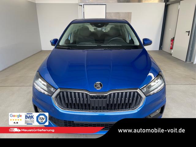 Skoda / Fabia / Blau / / / 95PS Sitzheizung+Lenkradheizung+App-Connect+GRA+GVL+ParkPilot