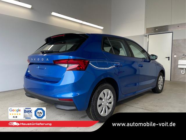 Skoda / Fabia / Blau / / / 95PS Sitzheizung+Lenkradheizung+App-Connect+GRA+GVL+ParkPilot