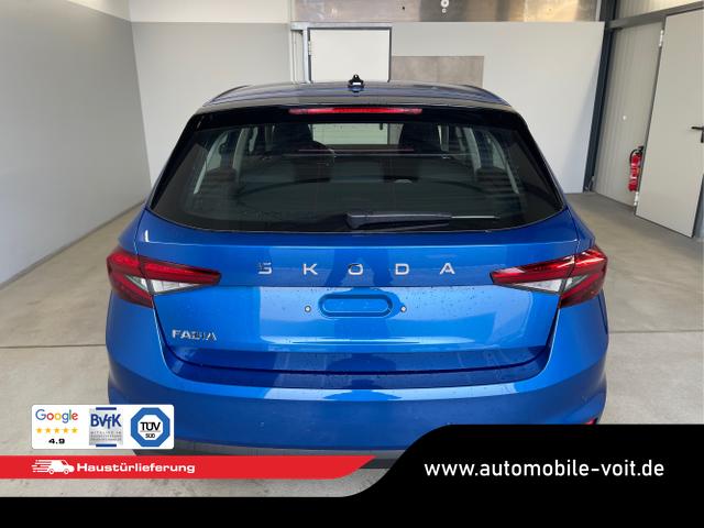 Skoda / Fabia / Blau / / / 95PS Sitzheizung+Lenkradheizung+App-Connect+GRA+GVL+ParkPilot