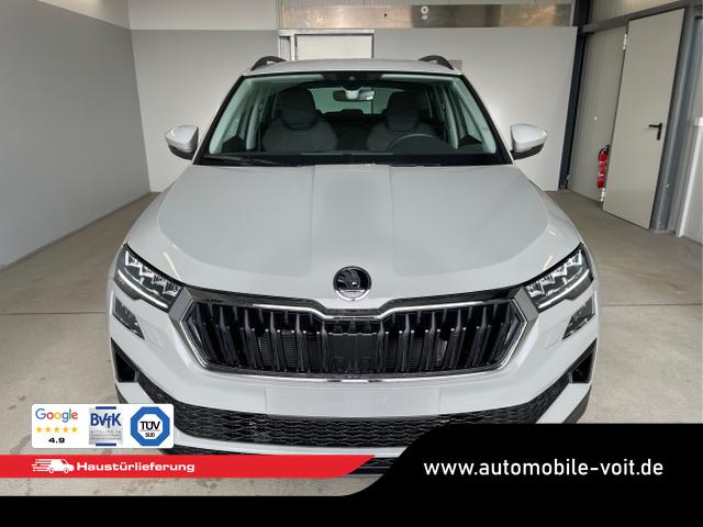 Skoda / Karoq / Grau / / / 150PS DSG AHK+Kamera+ACC+Kessy+Kamera+ParkPilot vo+hi+App
