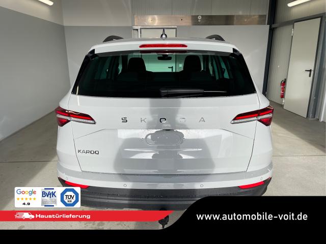 Skoda / Karoq / Grau / / / 150PS DSG AHK+Kamera+ACC+Kessy+Kamera+ParkPilot vo+hi+App