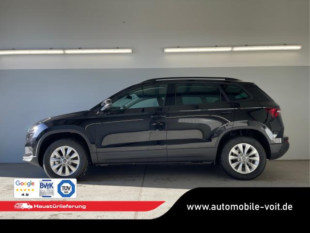 Skoda / Karoq / Schwarz / / / 150PS DSG AHK+Kamera+ACC+Kessy+Kamera+ParkPilot vo+hi+App