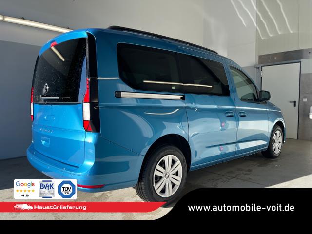 Volkswagen / Caddy / Blau / / / 115PS DSG AHK+7 Sitze+Assistenzpaket