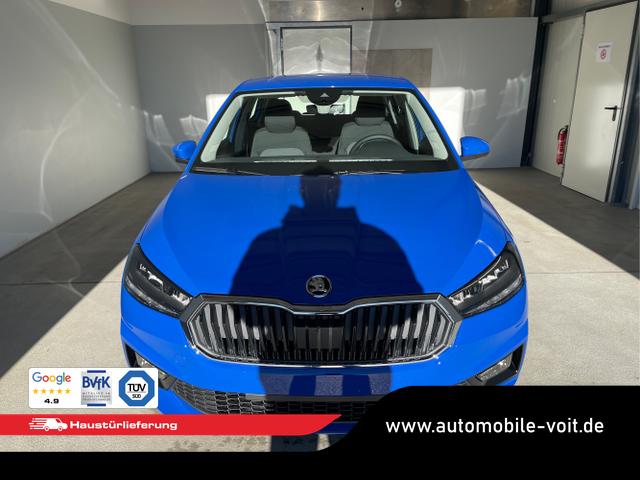 Skoda / Fabia / Blau / / / 95PS Sitzheizung+Lenkradheizung+App-Connect+GRA+GVL+ParkPilot