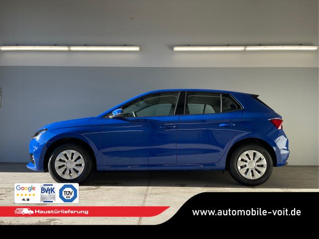 Skoda / Fabia / Blau / / / 95PS Sitzheizung+Lenkradheizung+App-Connect+GRA+GVL+ParkPilot