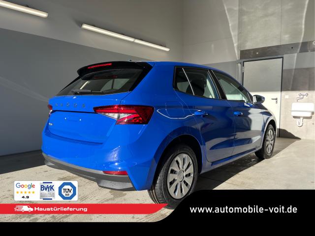 Skoda / Fabia / Blau / / / 95PS Sitzheizung+Lenkradheizung+App-Connect+GRA+GVL+ParkPilot