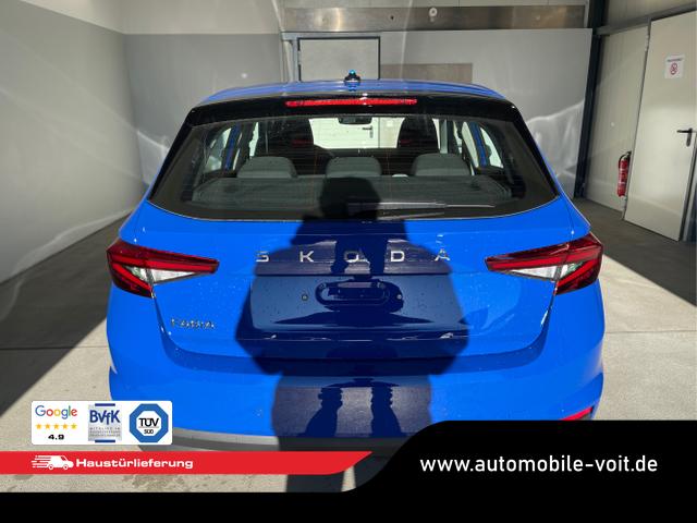 Skoda / Fabia / Blau / / / 95PS Sitzheizung+Lenkradheizung+App-Connect+GRA+GVL+ParkPilot