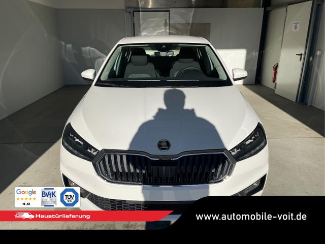 Skoda / Fabia / Wei&szlig; / / / 95PS Sitzheizung+Lenkradheizung+App-Connect+GRA+GVL+ParkPilot