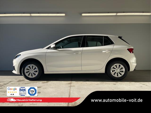 Skoda / Fabia / Wei&szlig; / / / 95PS Sitzheizung+Lenkradheizung+App-Connect+GRA+GVL+ParkPilot