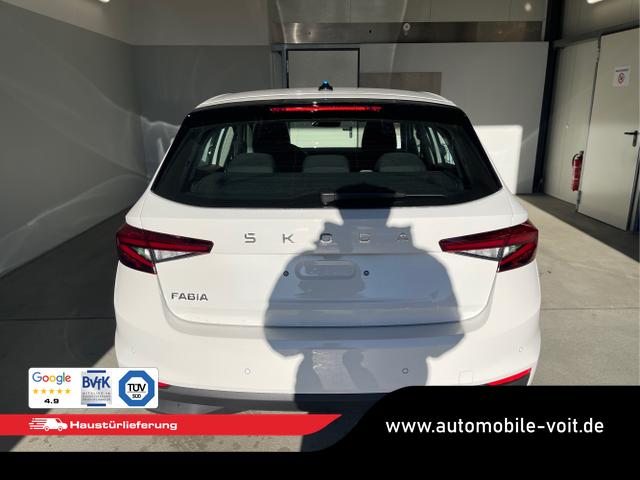 Skoda / Fabia / Wei&szlig; / / / 95PS Sitzheizung+Lenkradheizung+App-Connect+GRA+GVL+ParkPilot