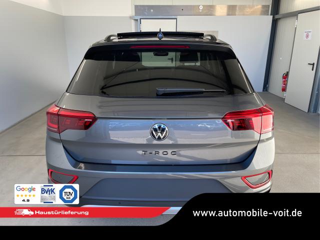 Volkswagen / T-Roc / Grau / / / TDI DSG Pano+Black Style+AHK+Navi+ergoActive+IQ.Drive+Kamera+Keyless
