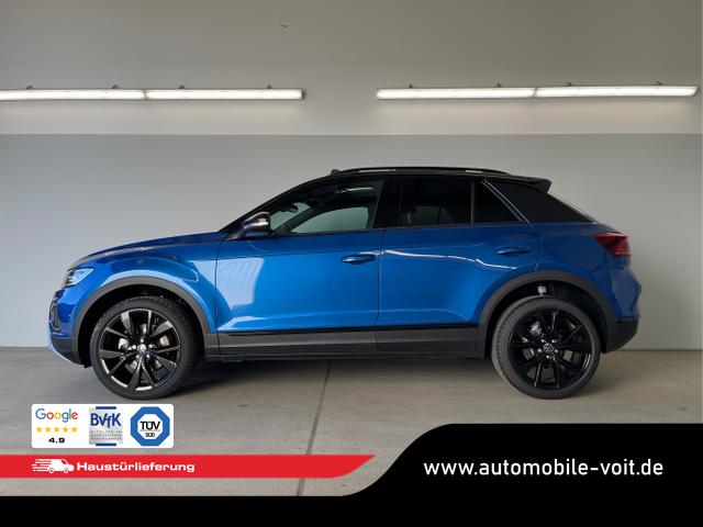 Volkswagen / T-Roc / Blau / / / TDI DSG Pano+Black Style+AHK+Navi+ergoActive+IQ.Drive+Kamera+Keyless