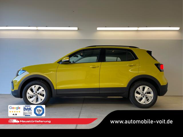 Volkswagen / T-Cross / Gelb / / / 95PS PDC vo+hi+Shz+App+Side+Travel