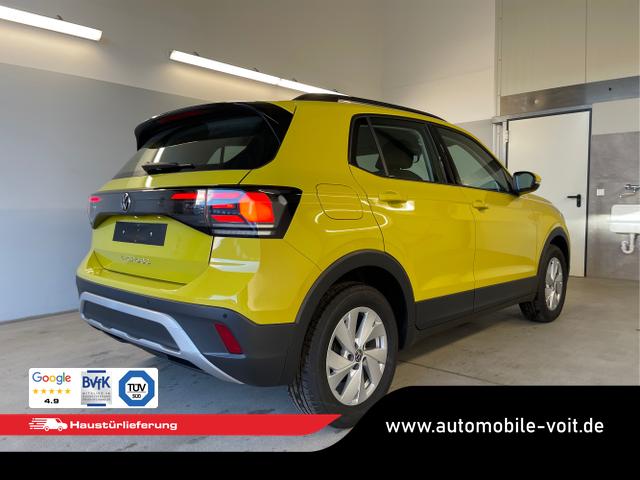 Volkswagen / T-Cross / Gelb / / / 95PS PDC vo+hi+Shz+App+Side+Travel
