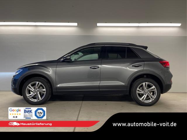 Volkswagen / T-Roc / Grau / / / 150PS DSG AHK+Kessy+Kamera+ACC+Sitzheiz+Navi+IQ.Drive