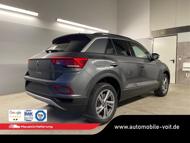 Volkswagen / T-Roc / Grau / / / 150PS DSG AHK+Kessy+Kamera+ACC+Sitzheiz+Navi+IQ.Drive