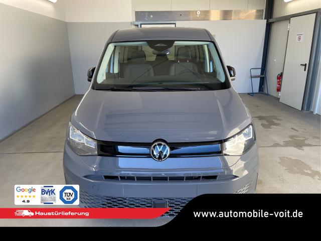 Volkswagen / Caddy / Grau / / / 1.5 TSI GV5+AHK+Climatronic+App-Connect+Winterpaket+ACC+SideAssist