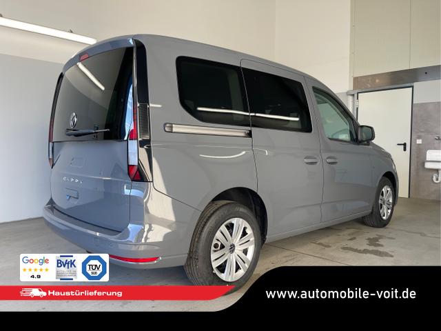 Volkswagen / Caddy / Grau / / / 1.5 TSI GV5+AHK+Climatronic+App-Connect+Winterpaket+ACC+SideAssist