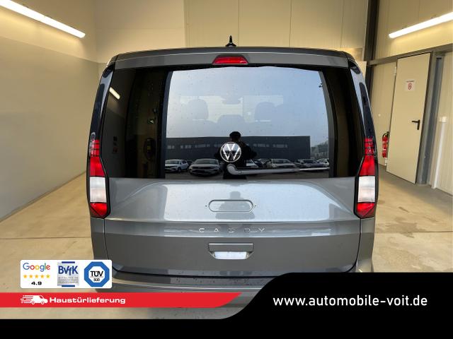 Volkswagen / Caddy / Grau / / / 1.5 TSI GV5+AHK+Climatronic+App-Connect+Winterpaket+ACC+SideAssist