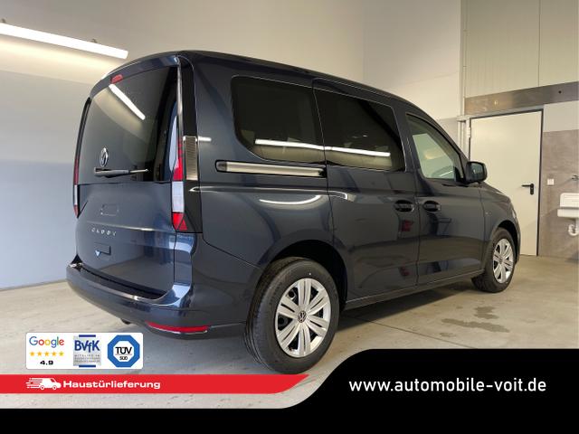 Volkswagen / Caddy / Blau / / / 1.5 TSI GV5+AHK+Climatronic+App-Connect+Winterpaket+ACC+SideAssist