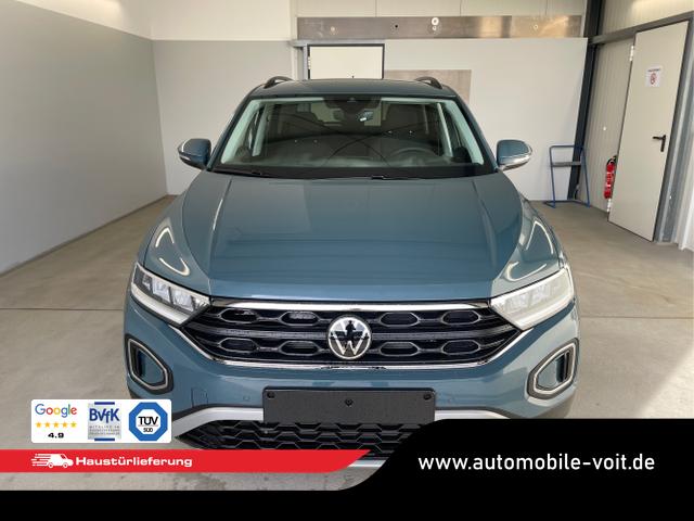 Volkswagen / T-Roc / Blau / / / 150PS AHK+Keyless+Kamera+ACC+Sitzheiz+Climatronic+Alu17