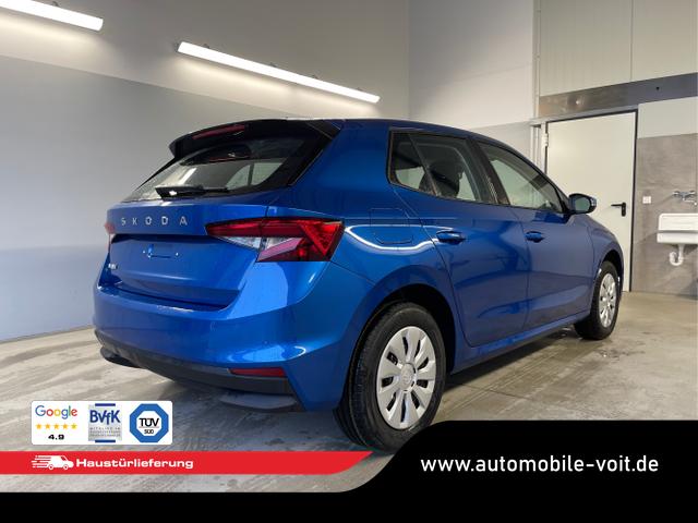 Skoda / Fabia / Blau / / / 95PS AHK+Sitzheizung+Lenkradheizung