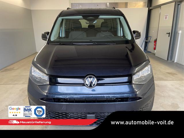 Volkswagen / Caddy / Blau / / / 115PS DSG AHK+7 Sitze+Kamera+App-Connect+Winterpaket+ACC+SideAssist