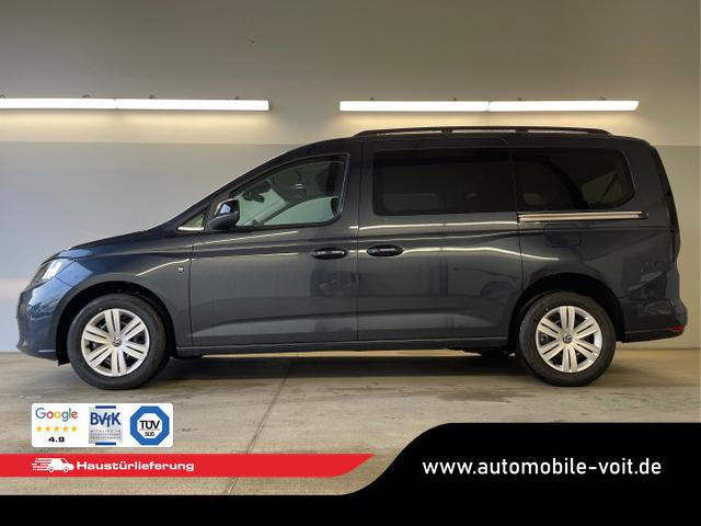 Volkswagen / Caddy / Blau / / / 115PS DSG AHK+7 Sitze+Kamera+App-Connect+Winterpaket+ACC+SideAssist