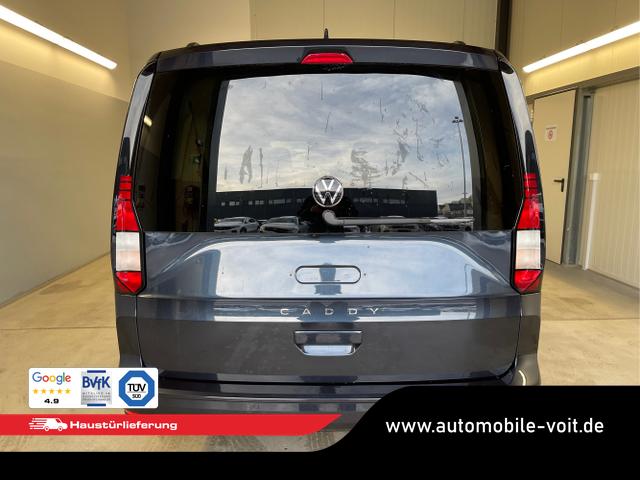 Volkswagen / Caddy / Blau / / / 115PS DSG AHK+7 Sitze+Kamera+App-Connect+Winterpaket+ACC+SideAssist