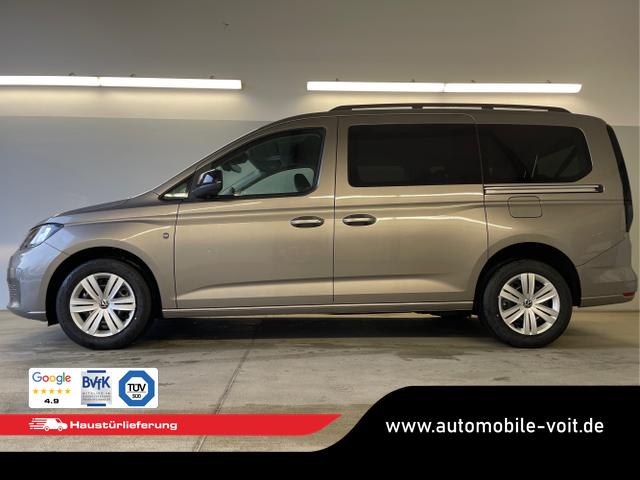 Volkswagen / Caddy / Beige / / / 115PS DSG AHK+7 Sitze+Kamera+App-Connect+Winterpaket+ACC+SideAssist