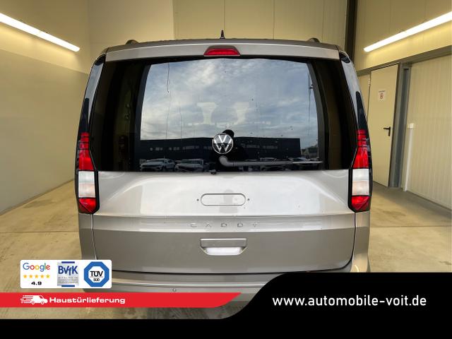Volkswagen / Caddy / Beige / / / 115PS DSG AHK+7 Sitze+Kamera+App-Connect+Winterpaket+ACC+SideAssist