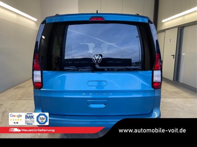Volkswagen / Caddy / Blau / / / 115PS DSG AHK+7 Sitze+Kamera+App-Connect+Winterpaket+ACC+SideAssist