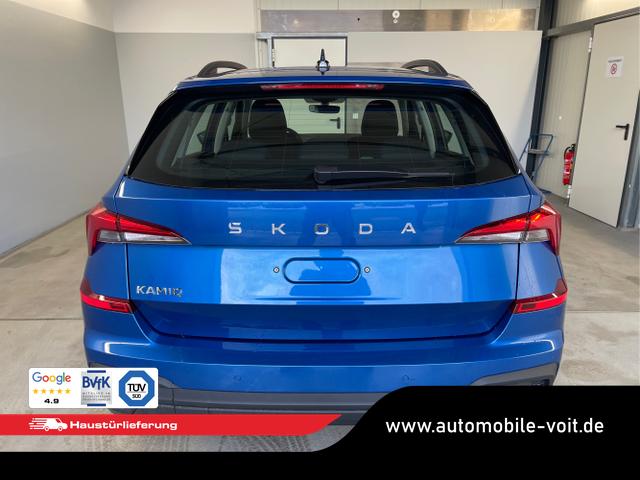 Skoda / KAMIQ / Blau / / / 115PS DSG AHK+16 Zoll Alu+Sitzheizung+App-Connect+GVL