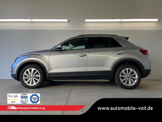 Volkswagen / T-Roc / Silber / / / 150PS AHK+Keyless+Kamera+ACC+Sitzheiz+Climatronic+Alu17