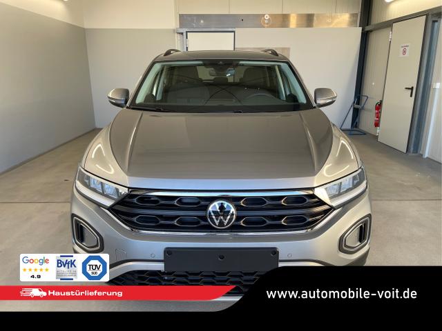 Volkswagen / T-Roc / Silber / / / 150PS AHK+Keyless+Kamera+ACC+Sitzheiz+Climatronic+Alu17