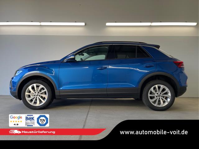 Volkswagen / T-Roc / Blau / / / 150PS AHK+Keyless+Kamera+ACC+Sitzheiz+Climatronic+Alu17