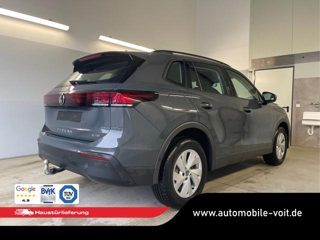 Volkswagen / Tiguan / Grau / / / 130PS eTSI DSG AHK+Kamera+Sitzheizung+App-Connect+PDC vo+hi