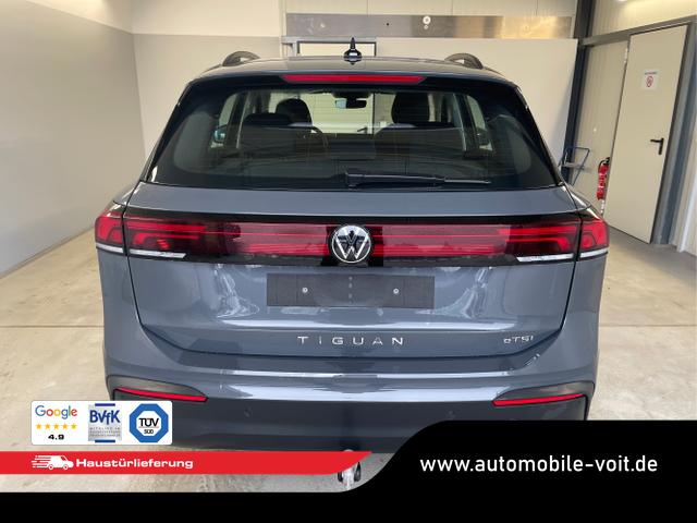 Volkswagen / Tiguan / Grau / / / 130PS eTSI DSG AHK+Kamera+Sitzheizung+App-Connect+PDC vo+hi