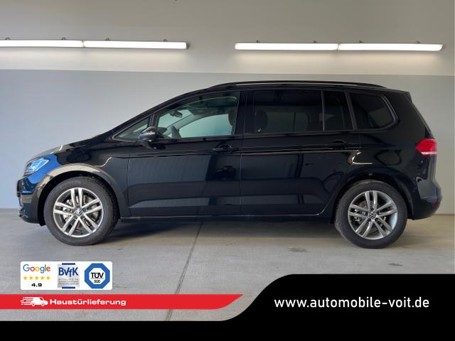 Volkswagen / Touran / Schwarz / / / 1.5 TSI DSG 7Sitz+AHK+IQ.Light+Kamera+Navi+eHeck+Keyless+Sitzheiz