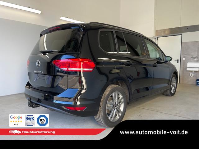 Volkswagen / Touran / Schwarz / / / 1.5 TSI DSG 7Sitz+AHK+IQ.Light+Kamera+Navi+eHeck+Keyless+Sitzheiz